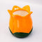 top view of yellow tulip pencil cup