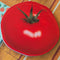 realistic tomato notepad on a wood table