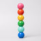 colorful stackable round highlighter set
