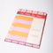 colorful 'take notes this week' desk planner with stand