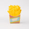 french fry shaped de-stress ball