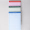 set of three ini legal pads: red/pink with 'these are some serious notes' on the top, green with 'don't forget! write it down!' and blue with 'i did my best' stacked on each other
