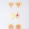 set of 3 locket shaped magnetic books marks