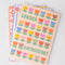 set of three pastel mini notebooks