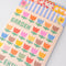 set of three pastel mini notebooks