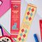 set of two book themes bookmarks: 'the art of reading to avoid real life' and 'how to live the cozy and unbothered life of a house cat'