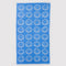 periwinkle with blue smileys