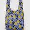 periwinkle big baggu with golden pear print