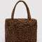 brown leopard cloud carry-on