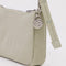 up close of celadon (sage) pochette