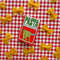 'pasta cookbook' matchbook surrounded by pasta