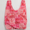 standard baggu with hot pink ground and all over print
