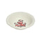 side view of cream bowl with pig graphic that says 'runt of the family'