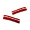 two bacon strip hair clips