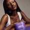 model holding 60 microcellular moisturizing pads