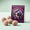 set of 5 seed balls with blue flax, chamomile, echinacea, lavender, and calendula