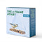 acrylic a-frame bird feeder