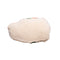 back view of throw pillow shaped as shrimp sushi