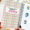 up close of 'this collection of stickers belongs to' page