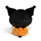 back view of halloween kuromi warmie plush