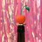brass wine stopper with cherry top