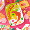 editorial image of trinket tray that looks like a sardine can surrounded by colorful items