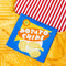 up close of blue potato chip pouch