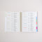 interior important dates pages