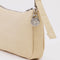 up close of custard pochette 