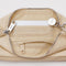 interior of custard pochette 