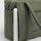 muted olive green small cloud carry-on with laptop sleeve