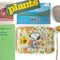 retro floral print trinket tray with snoopy across the front surrounded by trinkets