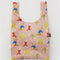 pale pink standard baggu with fancy teddy bear print