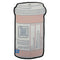 back view of orange prescription bottle throw rug