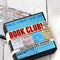packaged vintage library card coaster