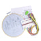Everything included in Doing My Mediumest Embroidery Kit