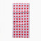 pink and red quilt bar towel