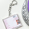 back of josie and the pussycats mini CD keychain