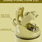 dual function lid. soft touch carry loop and leakproof lid