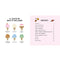 table of contents with colorful fun illustrations