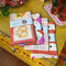 packaged four ban.do exclusive julie peach tea towels