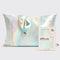 set of 2 aura satin pillowcases and package