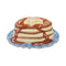 colorful pancake shaped throw pillow