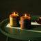 cardamon bun candle on a table