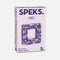 packaged various shades of purple mini magnet fidget toy 