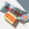 hot dog bar soap with foil  hot dog wrapper