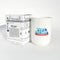 front and backview of salty sea spray and ocean air scented  candle and packaging