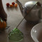 Glass Meso Incense Holder - Verde