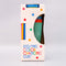 packaged set of 5 color changing cups