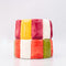 colorblock checker ceramic planter